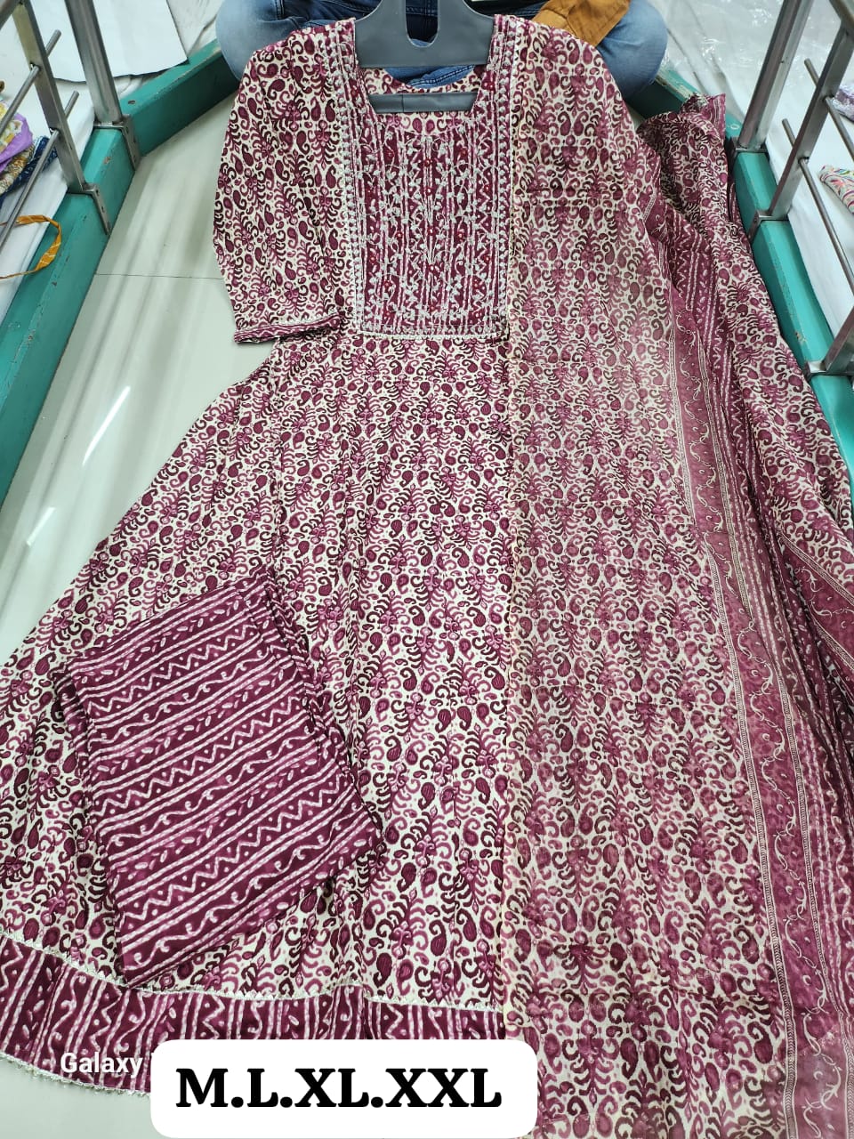 Virat Cotton Printed Round Kurti With Bottom Dupatta Catalog